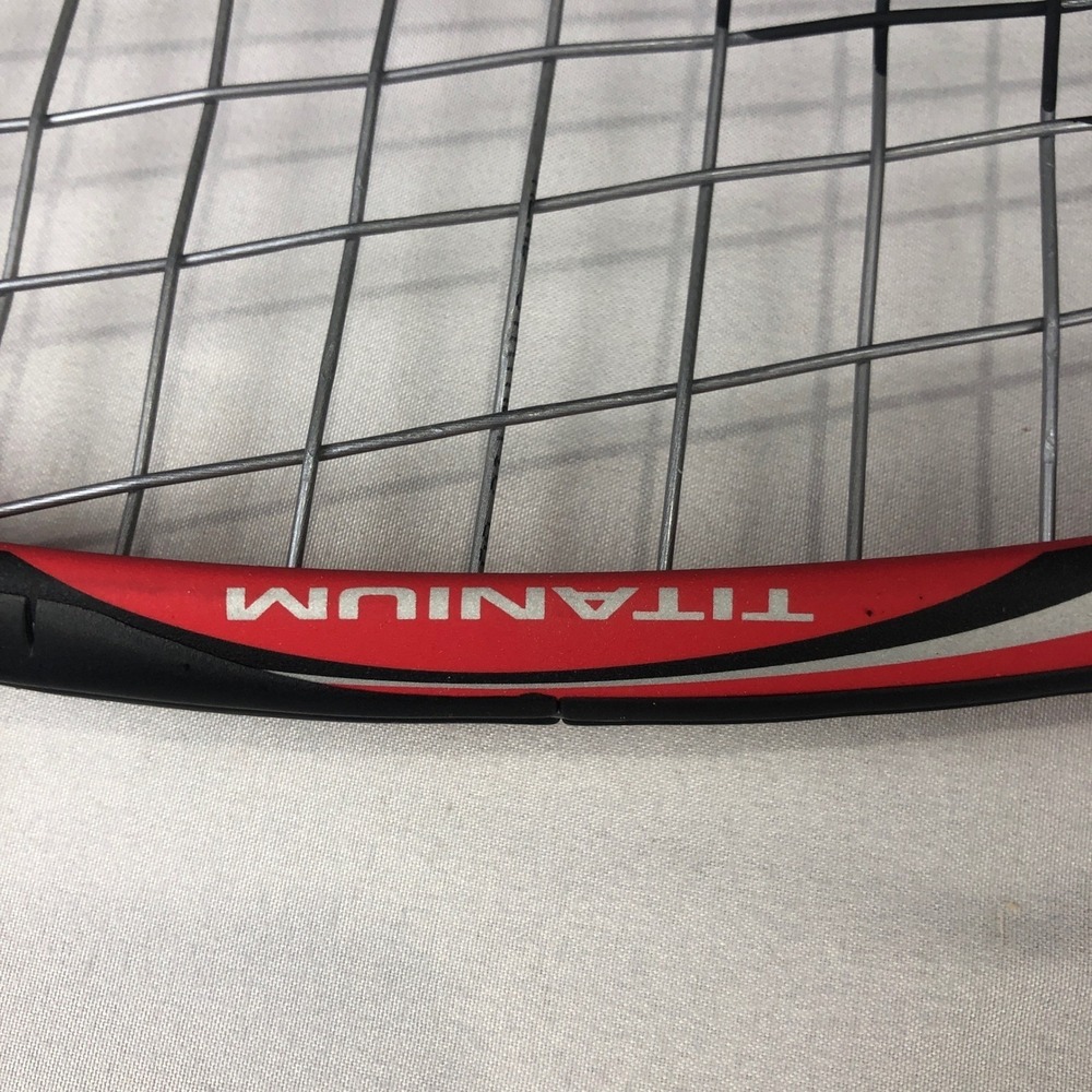 Head Ti.195 XL Titanium Racquetball Racquet with Case, Tight strings, Poor Grip - Picture 5 of 11